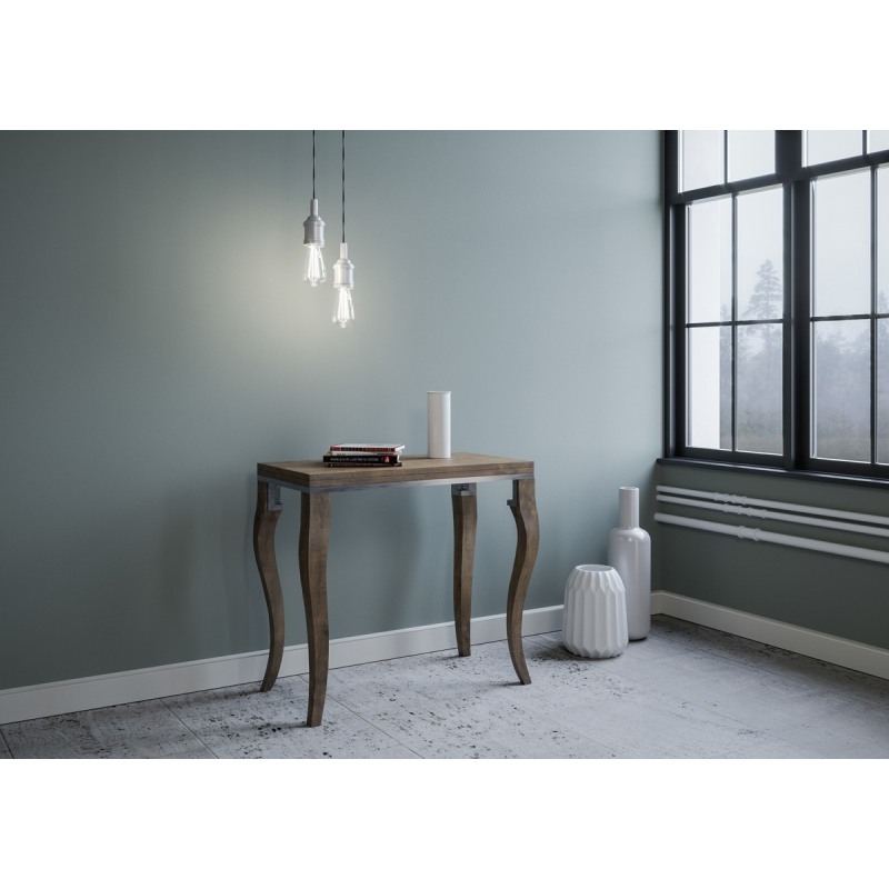 Consolle apribile 90x45/90 cm Olanda Libra telaio Grigio