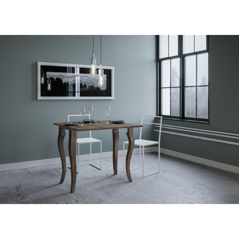 Consolle apribile 90x45/90 cm Olanda Libra telaio Grigio