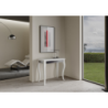 Consolle apribile 90x45/90 cm Olanda Librox telaio Grigio