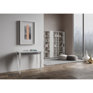 Consolle apribile 90x45/90 cm Sciabola Librox telaio Grigio