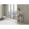Consolle allungabile 90x40/196 cm Impero Iron Small telaio Grigio