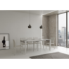 Consolle allungabile 90x40/196 cm Impero Iron Small telaio Grigio