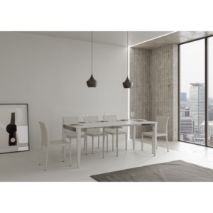 Zoom Consolle allungabile 90x40/300 cm Impero Iron telaio Grigio