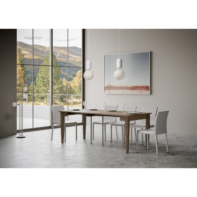 Consolle allungabile 90x48/204 cm Impero Small