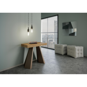 Zoom Consolle allungabile 90x40/300 cm Diamante Premium telaio Orso