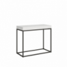 Consolle allungabile 90x40/196 cm Nordica Small telaio Antracite