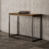Consolle apribile 90x45/90 cm Nordica Libra telaio Antracite