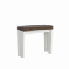 Consolle allungabile 90x40/300 cm Spimbo Mix piano Bianco Frassino