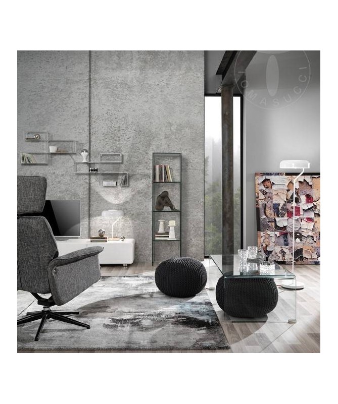 Pouf Like in cotone - grigio