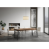Consolle allungabile 90x40/190 cm Dalia Small Premium telaio Antracite