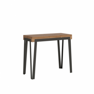 Consolle allungabile 90x40/290 cm Dalia telaio Antracite