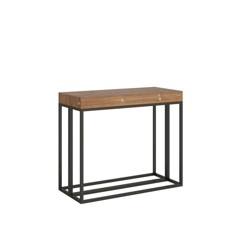 Consolle allungabile 90x40/190 cm Melissa Small Premium telaio Antracite