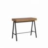 Consolle allungabile 90x40/190 cm Iris Small Premium telaio Antracite