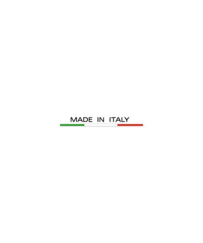 Lettino Omega in polipropilene Made in Italy - set da 2 tortora e bianco