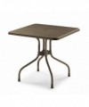 Tavolo Olimpo ribaltabile 80 x 80 in polipropilene e alluminio