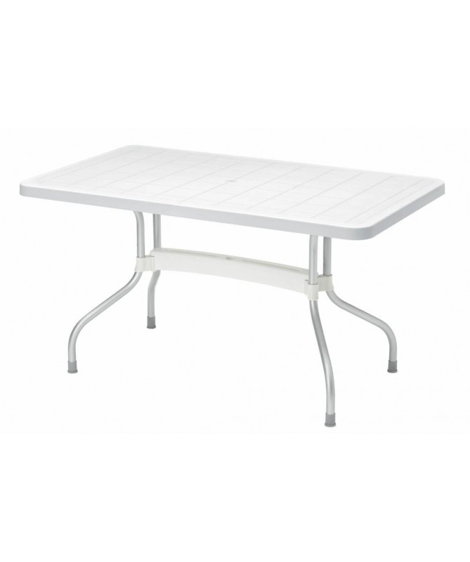 Tavolo Ribalto Top ribaltabile 140 x 80 in polipropilene e alluminio