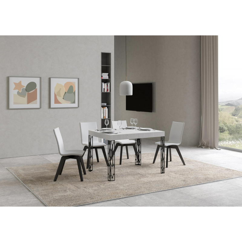 Tavolo allungabile 70x110/194 cm Ghibli telaio Antracite