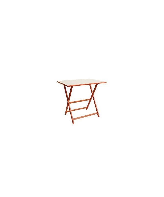 TAVOLO PAPILLON PIEGHEVOLE cm 60x80 NOBILITATO IN DIVERSI COLORI VALSECCHI MADE IN ITALY