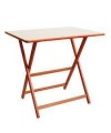 TAVOLO PAPILLON PIEGHEVOLE cm 60x80 NOBILITATO IN DIVERSI COLORI VALSECCHI MADE IN ITALY