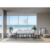 Tavolo allungabile 90x160/264 cm Ghibli telaio Antracite