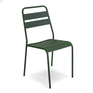 Zoom Set Tavolo metallo + 2 Sedie metallo Rovigo verde cm 50x54h42/87