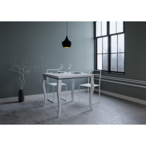 Tavolo apribile 90x90/180 cm Olanda Libra telaio Grigio