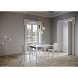 Tavolo allungabile 90x120/224 cm Olanda Iron telaio Grigio