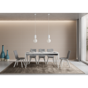 Tavolo allungabile 90x160/264 cm Olanda Iron telaio Grigio