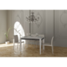 Tavolo allungabile 90x120/224 cm Impero Iron telaio Grigio