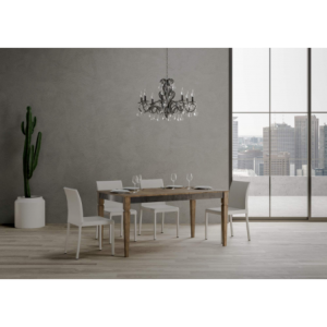 Zoom Tavolo allungabile 90x180/284 cm Impero Iron telaio Grigio