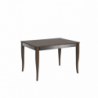 Tavolo allungabile 90x120/224 cm Sciabola Iron telaio Grigio