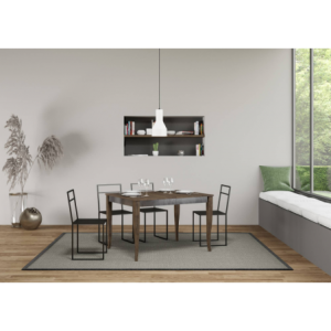 Zoom Tavolo allungabile 90x120/224 cm Sciabola Iron telaio Grigio