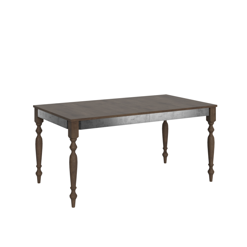 Tavolo allungabile 90x160/264 cm Romagna Iron telaio Grigio
