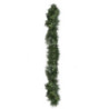 Festone Monte Erice verde 270 cm decorazione natalizia realistica