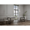 Tavolo allungabile 90x160/264 cm Tecno Evolution telaio Antracite
