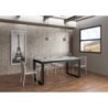 Tavolo allungabile 90x180/284 cm Tecno Evolution telaio Antracite