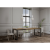 Tavolo allungabile 90x180/440 cm Tecno Evolution telaio Antracite