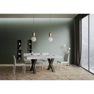 Zoom Tavolo allungabile 90x180/284 cm Traffic telaio Antracite