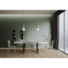 Tavolo allungabile 90x180/440 cm Traffic telaio Antracite