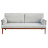 Salotto Bandol alluminio rosso corda beige Moia outdoor design