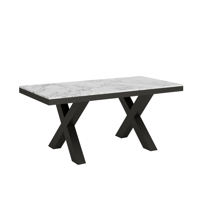 Tavolo allungabile 90x180/284 cm Traffic Evolution telaio Antracite