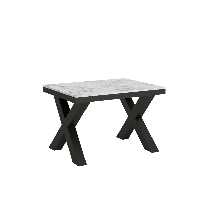 Tavolo allungabile 90x120/380 cm Traffic Evolution telaio Antracite