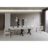 Tavolo allungabile 90x160/420 cm Traffic Evolution telaio Antracite
