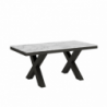 Tavolo allungabile 90x180/440 cm Traffic Evolution telaio Antracite