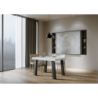 Tavolo allungabile 90x140/244 cm Bridge telaio Antracite