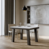 Tavolo allungabile 90x120/224 cm Bridge Evolution telaio Antracite