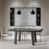 Tavolo allungabile 90x180/440 cm Bridge Evolution telaio Antracite