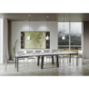 Tavolo allungabile 90x180/440 cm Bridge Evolution telaio Antracite