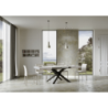 Tavolo allungabile 80x120/204 cm Volantis telaio Antracite