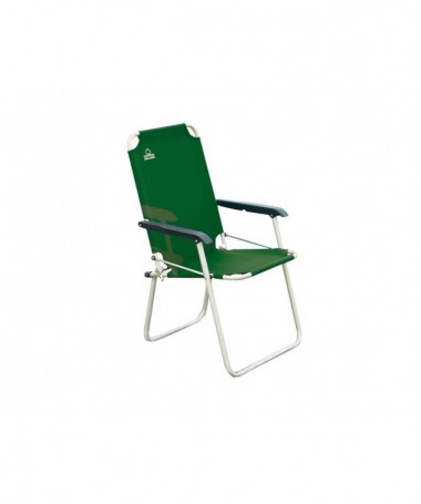 Sedia MOIA relax pieghevole in alluminio, set da 6, colore verde